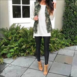 Spanx High Rise Black Leggings